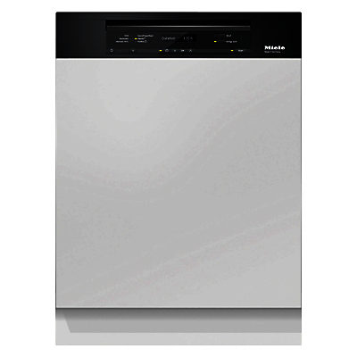 Miele G6730 SCi Semi-Integrated Dishwasher, Obsidian Black Miele G6730 SCi Semi-Integrated Dishwasher, Obsidian Black